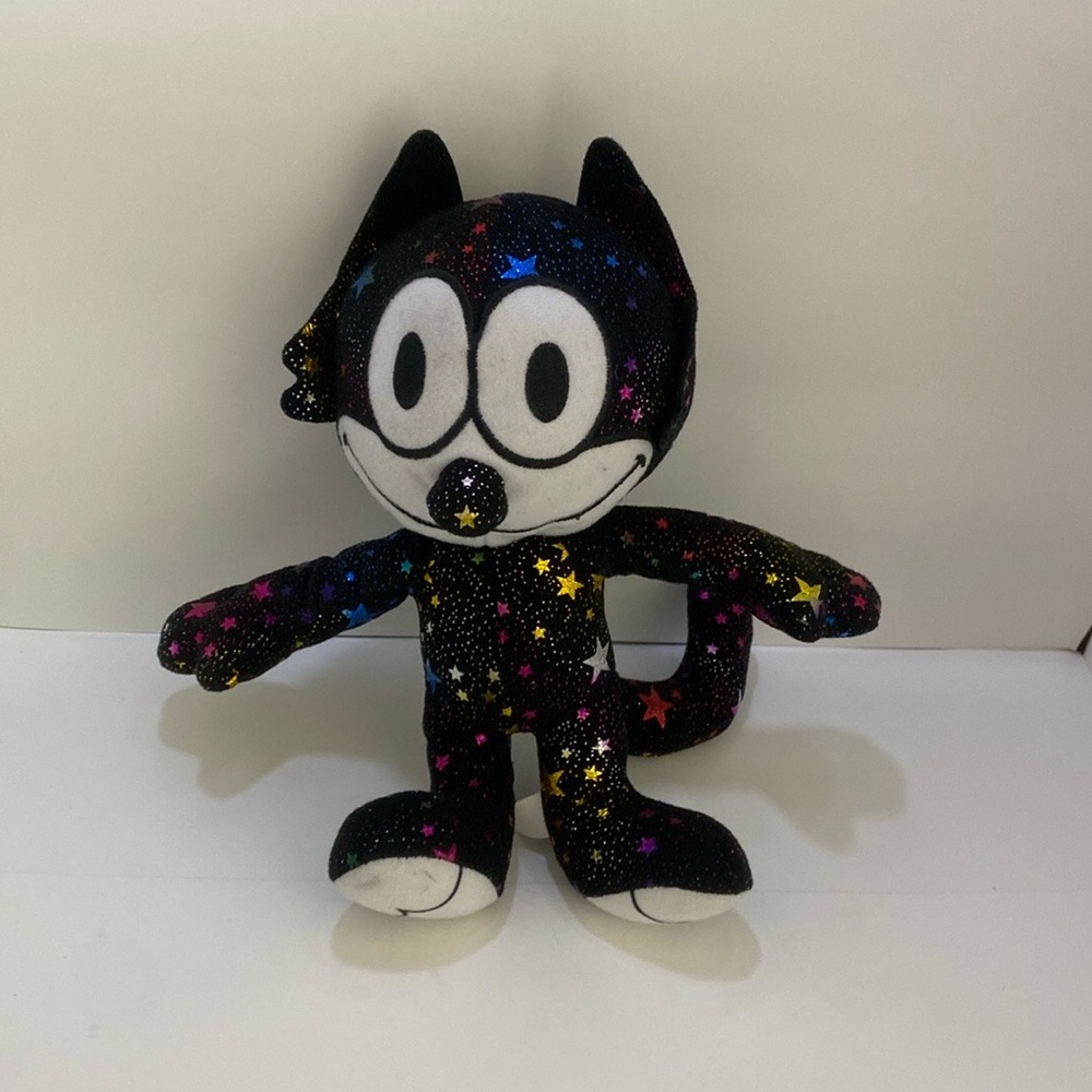 Glitter Cat Stuffed Animal